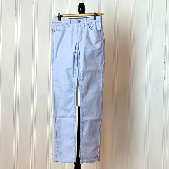 ☀️ New without tags TRISTAN powdered blue cotton trousers. - Picture 1 of 8